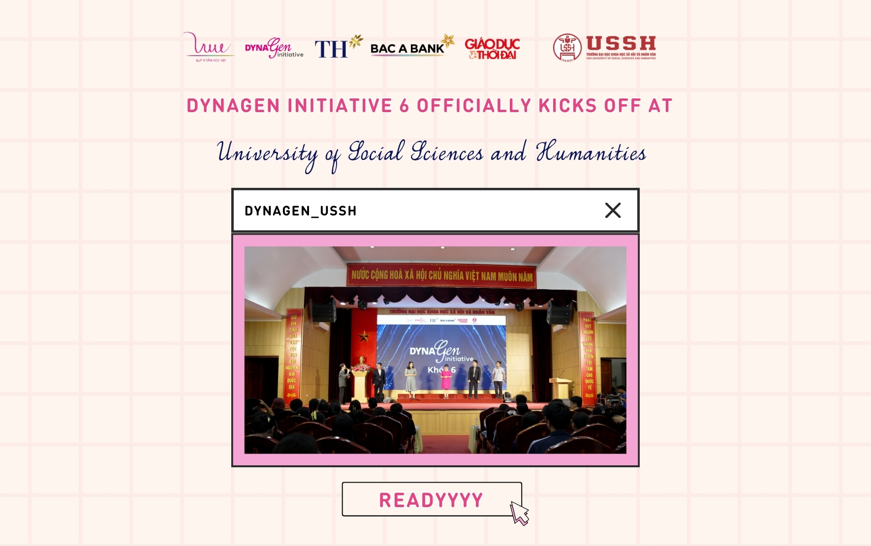 DynaGen Initiative Season 6 officially launches at the University of Social Sciences and Humanities